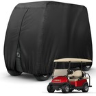4 Passenger Golf Cart Cover For Club Car  Ezgo   Yamaha - Weatherproof Protectio