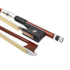 New 4 4 Violin Bow Brazilwood Stick Bows Advance Professional Natural Bow Hair