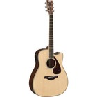 Yamaha Fgx830c Dreadnought Acoustic-electric Guitar  Solid Spruce Top
