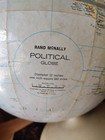 Vintage 12  Rand Mcnally Political Spinning School World Globe Usa Made