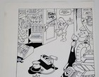Barry Daniel Petersen Original Comic Art Slimer 3 Page 6 Signed Now Ghostbusters