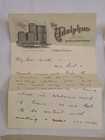 The Adolphus Hotel Dallas Texas Charlotte North Carolina Heath Family Old Letter