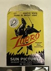 1962 Zorro Sun Pictures 3 Opened Packs Disney Productions