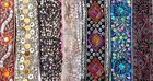 Very Rare Lot Vintage Sari Border Lace Edging Ribbon 12 Pcs Embroidered Ds63