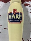 Harp Lager Short Ceramic Beer Tap Handle Irish Pub Bar Breweriana