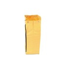 Rubbermaid Zippered Vinyl Cleaning Cart Bag 21gal 17 1 4w X 10 1 2d X 30 1 2h