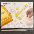 Frosting Deco Pen Battery Powered Cake Decorating Kit Kuhn Rikon- Excellent