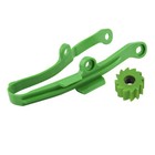 Swing Arm Chain Slider Guide For Kawasaki Kx450f Kx250f Klx450r W  Bottom Roller