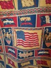 Vtg Tobacco Flannel Flag Collection 1900s Flag Flannels Quilt Top   Usa  wow 