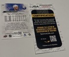 Zemgus Girgensons Signed Card Upper Deck Ud Jsa Coa Ip Auto Buffalo Sabres Nhl B