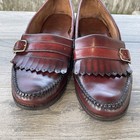 Vintage G h  Bass Weejuns Shoes Mens Size 10 D Kiltie Loafers Leather 90s