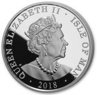 Isle Of Man 2018 Silver 1 Oz  Proof  noble - Viking Longship  Double Sealed