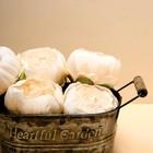 10 Beige 3  Faux Silk Peony Flower Heads Wedding Party Events Home Decorations