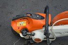 Stihl Ts-420 Cut-off Saw With 14  Blade Runs Great