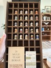 Franklin Mint The Country Store Thimble Set Of 20 W Display Fp Porcelain 1980