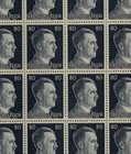 Stamp Germany Mi 798 Sc 523 Sheet 1941 Wwii Fascism War Era Hitler German Mnh