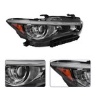 For 2014-2022 Infiniti Q50 W o Afs Chrome Led Drl Projector Headlight Left Right
