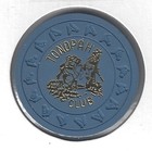 Rare Tonopah Club Casino Chip  25 Blue  Tonopah  Nv 969 New
