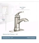 Hensley Mediterranean Bronze One-handle High Arc Bath Faucet Moen Ws84414mbrb