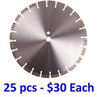 14  Diamond Saw Blade For Concrete   Masonry   Stone - Ninja   Bulk 10 Pack  