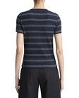 Vince Striped Crewneck Top Women s