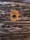 Ludwig Usa 1967-1968 Floor Tom Black Oyster Pearl Floor Tom 16  Diameter Across