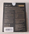 Lelo Sona 2 Cruise Rechargeable Sonic Clitoral Stimulator Massager Black New