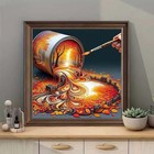 Diamond Painting Kit - Diy Diamond Art Kit  Full 5d Drill Craft Set - Abstract -