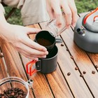 Camping Coffee Pot Camping Coffee Makers  1 2l Camping Kettle With Camping Mug