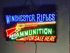Winchester Rifles And Ammunition 24  Vivid Led Neon Sign Light Lamp With Dimmer