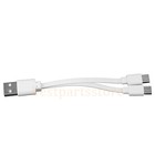 Lot Usb Rechargeable D Size Lithium Ion Batteries 12000mwh Lr20 1 5v With Cable