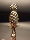 Vintage Antique Style Brass Pineapple Letter Opener Desk Collectible