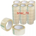36 Rolls Shipping Packaging Box Packing Sealing Tape 2 Mil 2  X 110 Yard 330ft  