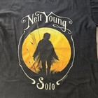 Neil Young T-shirt 1992 Solo Tour Harvest Moon Sz L Brockum Vtg Concert Music