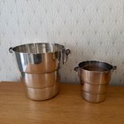 French Silverplate Champagne Ice Bucket Wine Cooler Art Deco Set 1407267