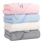 Cartoon Animal Hooded Baby Bath Towel Soft Warm Swaddle For Newborns