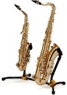 Hercules Stands Ds537b Double Alto tenor Saxophone Stand Black
