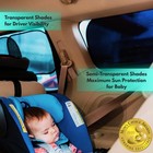 Car Window Sun Shades 4 Pack For Side Windows 99 79  Uva 99 95  Uvb Protection