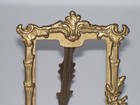 Vintage Ornate Small Brass Picture Photo Victorian French Frame