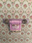 Ooak Artist Made Dollhouse Miniature Fancy Towel Rack With Towels 1 12 Scale
