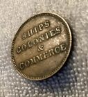 1835 Prince Edward Island 1 2 Penny Token Ships Colonies And Commerce Pe-10-39 -