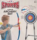Nsg Sports Junior Archery Set Deluxe Bow   Arrows Freestanding Target Boys Girls