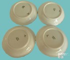 Set Of 4 Antique vintage Bowls  0660  Handpainted  44 1486  Buy One Or More
