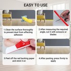Flexible Quarter Round Molding  118 Inch Peel And Stick Rubber Edge Trim  White