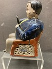 Cast Iron Tammany Mechanical Penny Bank  C  1875