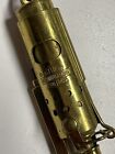 Vintage Harley-davidson Wwi Trench Lighter - Solid Brass - 1989 - Bar And Shield