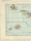 Hawaii 1905 Map   West Indies  cuba  Jamaica  Porto Rico   Antique Atlas Page