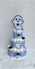 3 Tier Halloween Ghost Diaper Cake Baby Shower Boy