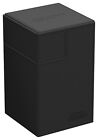 Ultimate Guard Flip N Tray 100  Black Monocolor Deck Case Card Box Ccg Xenoskin