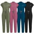 Niaahinn Unisex Medical Coveralls - Short Sleeve Utility Work Jumpsuit